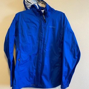 Marmot Precip Shell Jaxket XL Royal Blue Womens